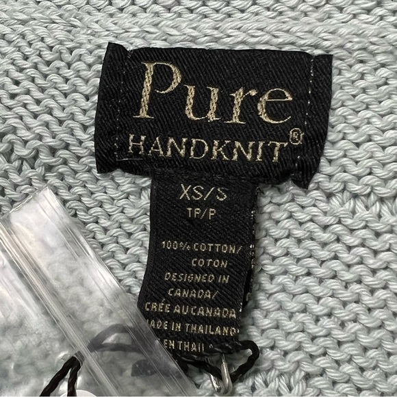 🆕 Pure Handknit Brand Sweater Cardigan XS/S - Picture 5 of 9